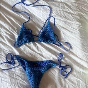 Triangl Swimwear Blue Bikini
